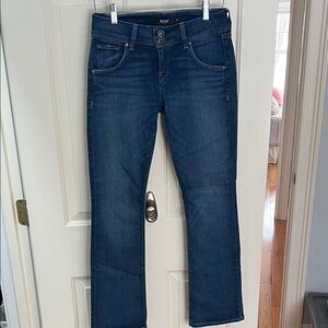 Hudson Low Waist Baby Boot Cut Women's Blue Jeans